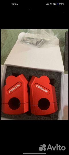 Удлинитель руля со смещением для мотоцикла