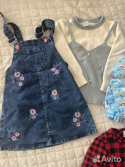 Детские вещи пакетом для девочек 92-98 размер