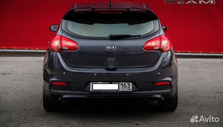 Спойлер высокий KIA ceed 2 (JD) HB 2012-2018