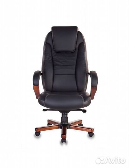 Кресло компьютерное руководителя T-9923 mahogany