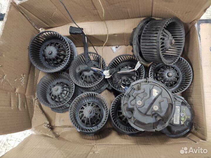 Мотор печки Рено логан сандеро