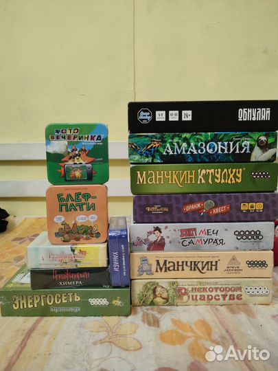 Настольные игры (еще чуть побольше)