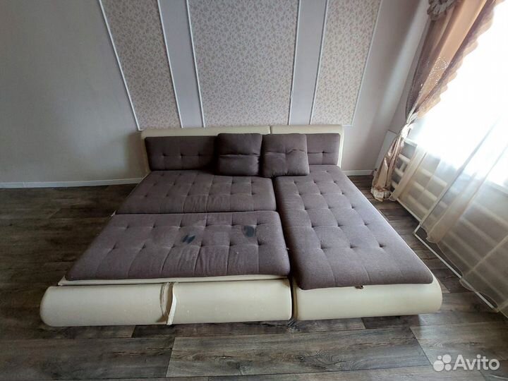 Угловой диван экокожа