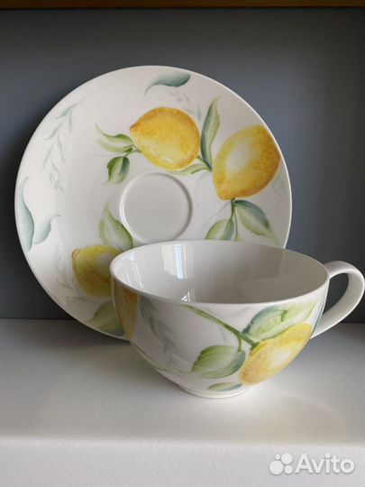 Чайный набор/ чайная пара/ тарелка десертная