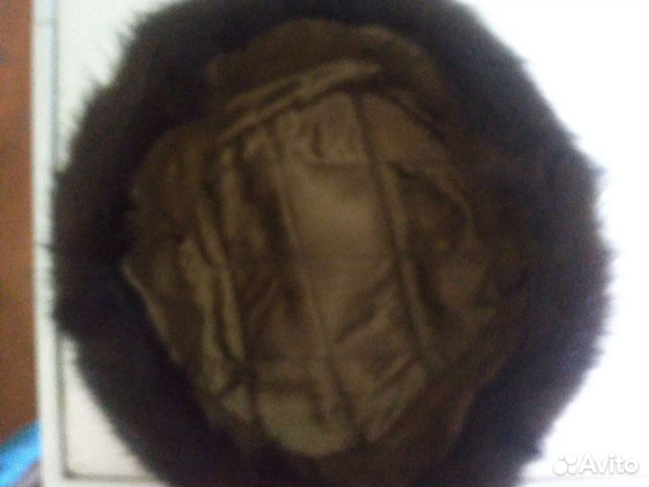 Шапка мужская нутрия