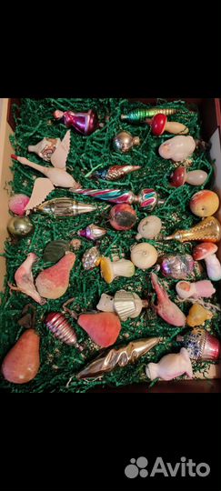Елочные игрушки СССР