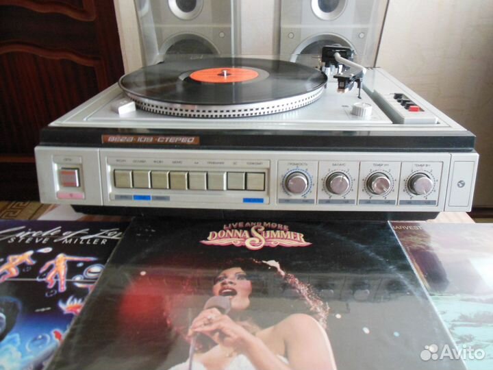 Проигрыватели Вега 109, эп 120 Стерео отл.сос