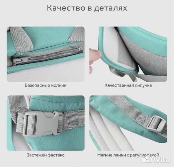 Эргорюкзак / хипсит / кенгуру / рюкзак слинг