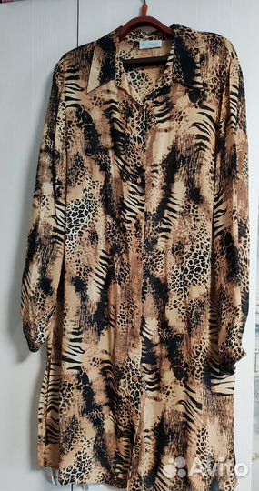 Блузка туника женская Ulla Popken 52 размер новая