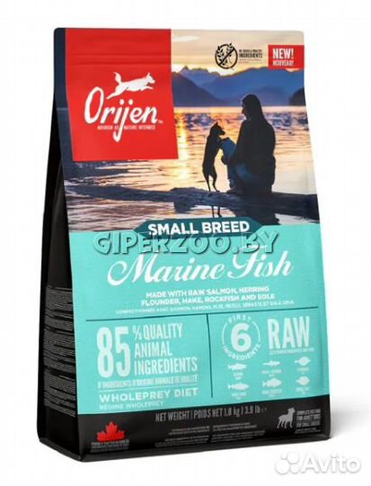 Orijen Puppy Small Breed Dog (курица), 1,8 кг