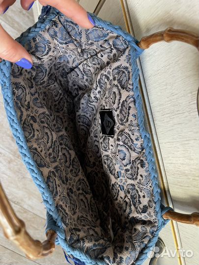 Новая сумка вязаная ручной работы бахрома