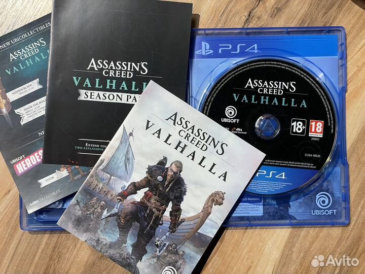 Assassins creed Valhalla PS4 (Диск)