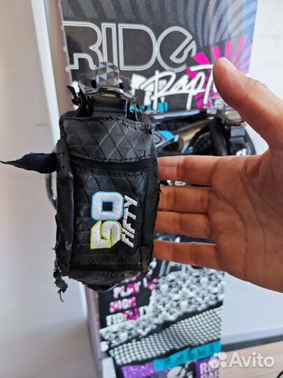 Сноуборд с ботинками