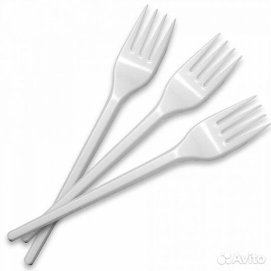 Одноразовые Пластиковые Вилки
