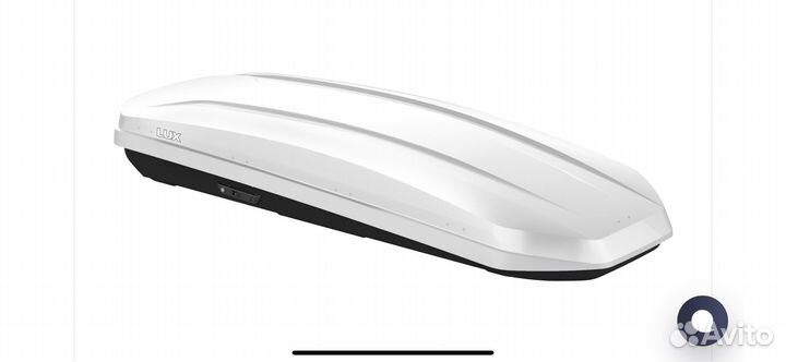 Бокс Lux Major 217 см белый глянец