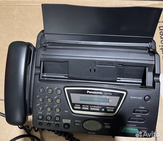 Факс KX-FT76RU Факсимильный аппарат Panasonic