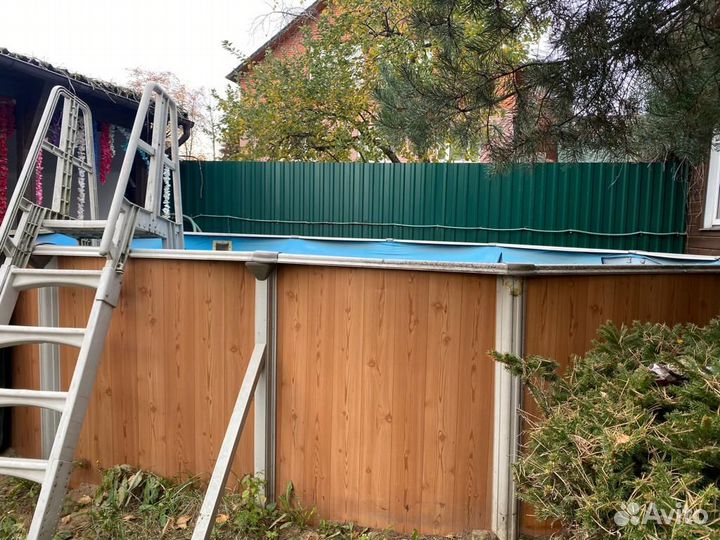 Каркасный бассейн бу