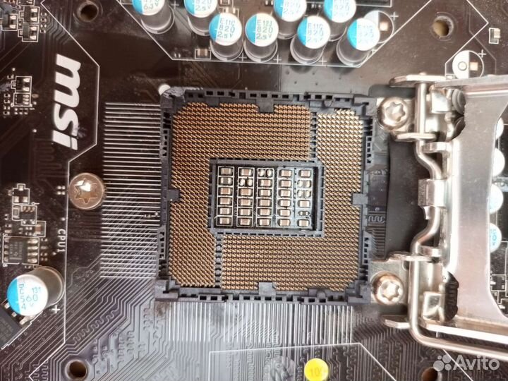 Материнская плата msi h61m (lga1155)