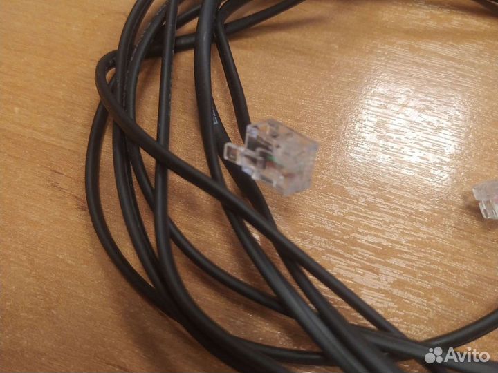 Кабель для подлючения стационар. телефона RJ-11