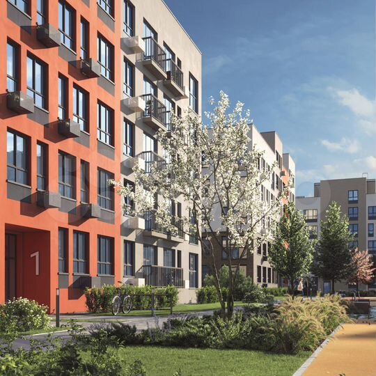 1-к. квартира, 44,8 м², 5/5 эт.