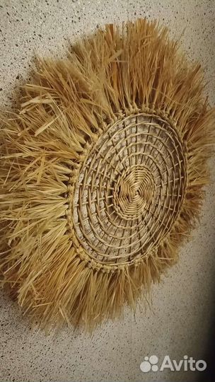 Настенное панно, абажуры, светильники бохо стиле