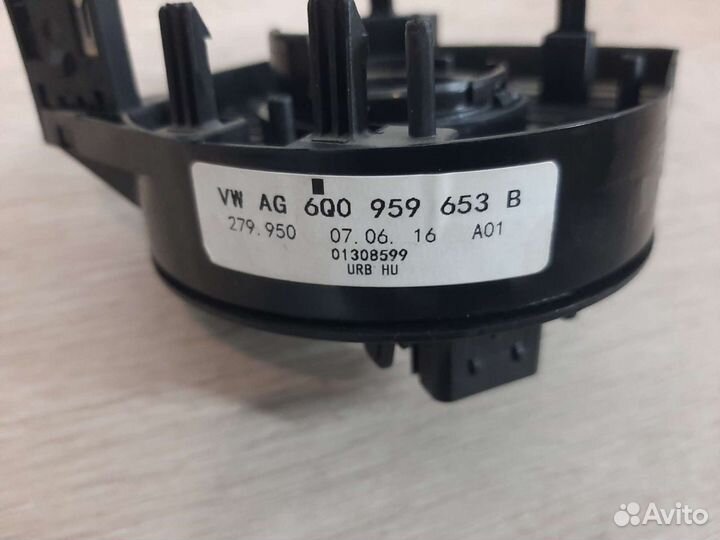 Шлейф подрулевой Фольксваген Поло 5 седан