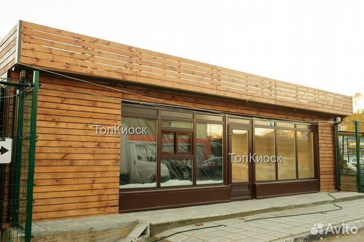 Утепленный киоск для фруктов и овощей