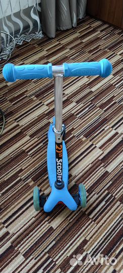 Самокат детский трехколесный бу
