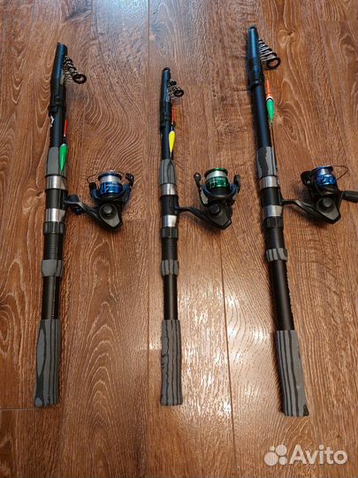 Новые Удочки в сборе