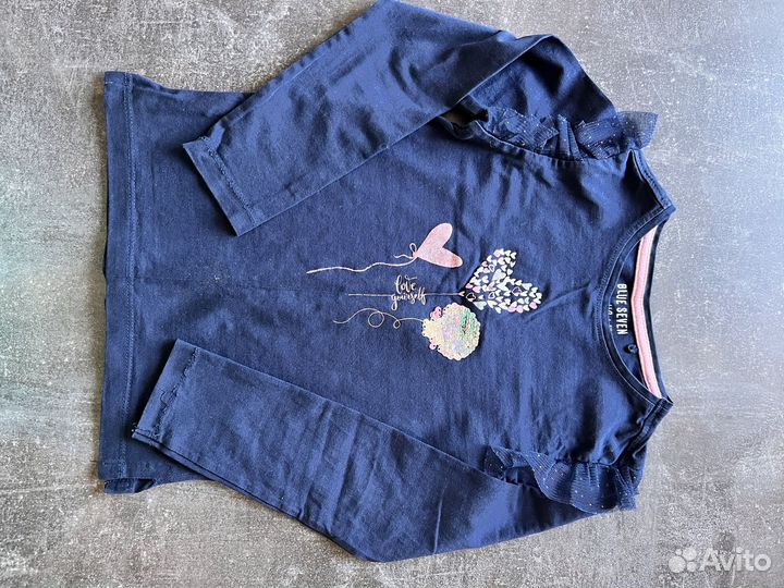 Вещи пакетом на девочку 110 см