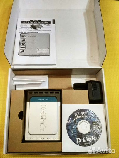 Модем D-Link DSL-500T