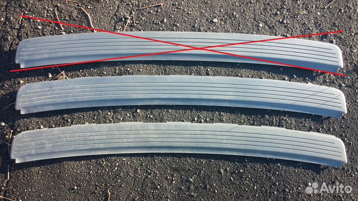 Range Rover 2002 - 2012 накладка бампера doe500010