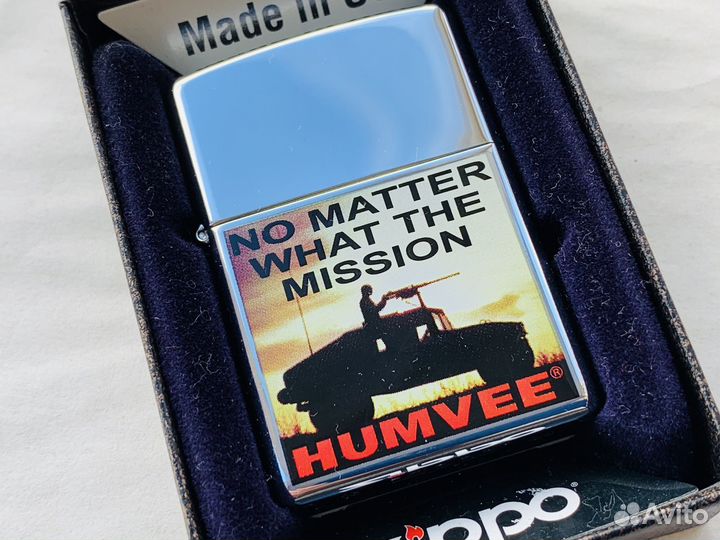Зажигалка Zippo 20935 Humvee Mission Оригинал New