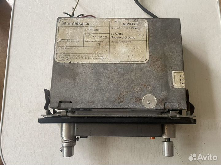 Автомагнитола кассетная гдр