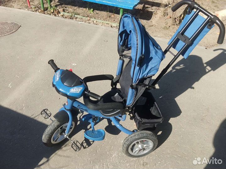 Прогулочный велосипед с ручкой