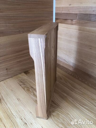 Поднос деревянный из массива ясеня