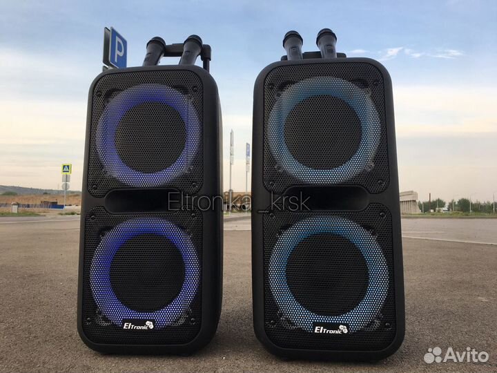 Колонка c микрофоном Eltronic 20-07