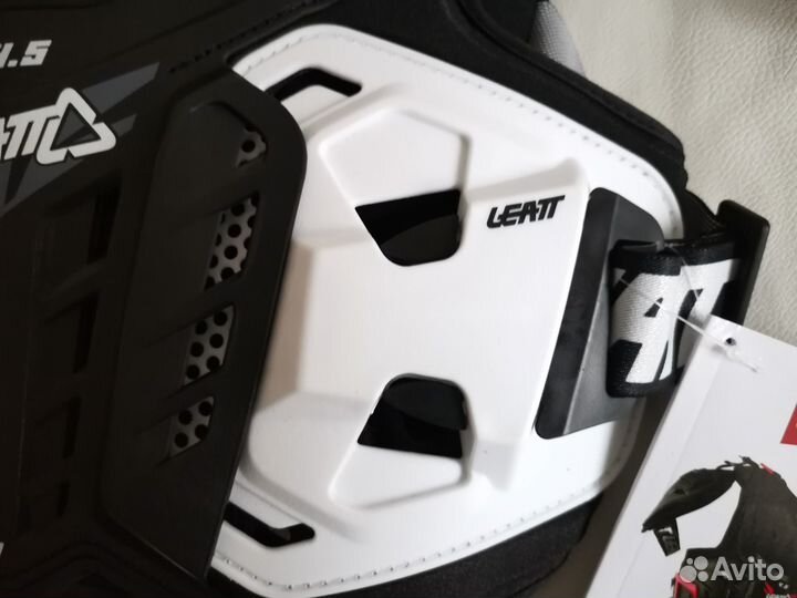 Кроссовый Панцирь Leatt Chest 4.5 Pro Бело Черно С