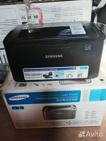 Принтер лазерный Samsung ml1865