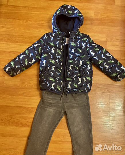 Вещи пакетом на мальчика 110