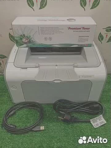 HP Принтер LaserJet Pro P1102 + Картридж (Новый)