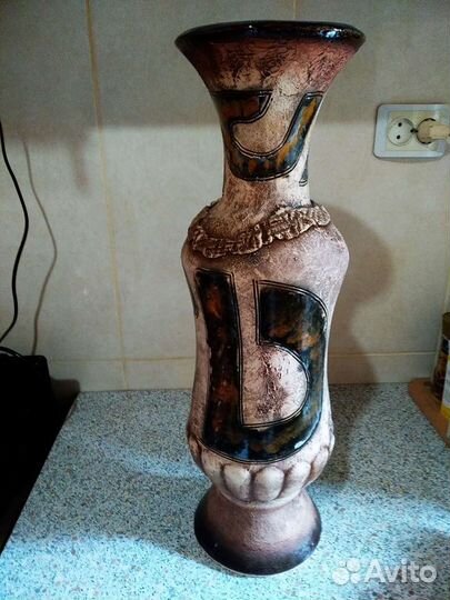 Ваза напольная керамика