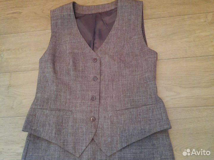 Костюм: юбка жилет для девочек