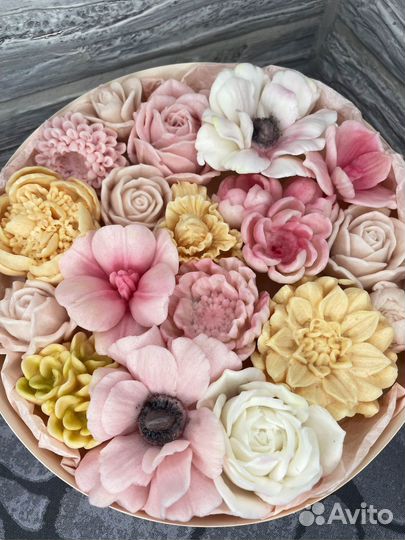 Букеты из зефира