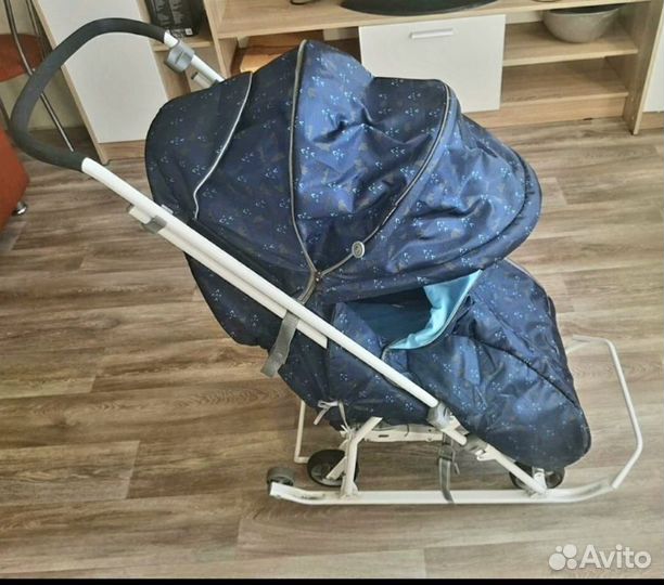 Детские санки коляска