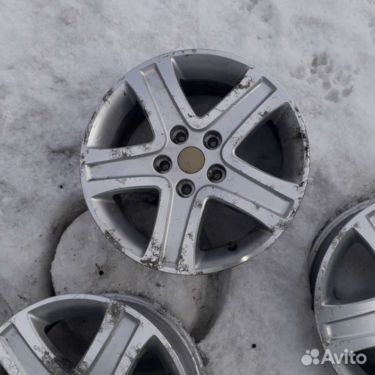 Литые диски r16 5x114.3 цо 60.1