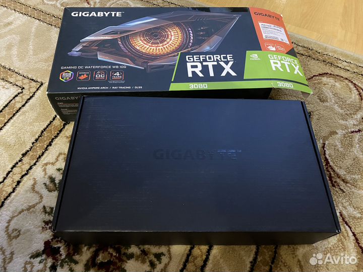 Видеокарта gigabyte RTX 3080 waterforce 10GB