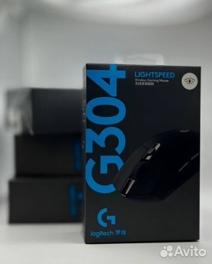 Беспроводная игровая мышь Logitech G304 черный