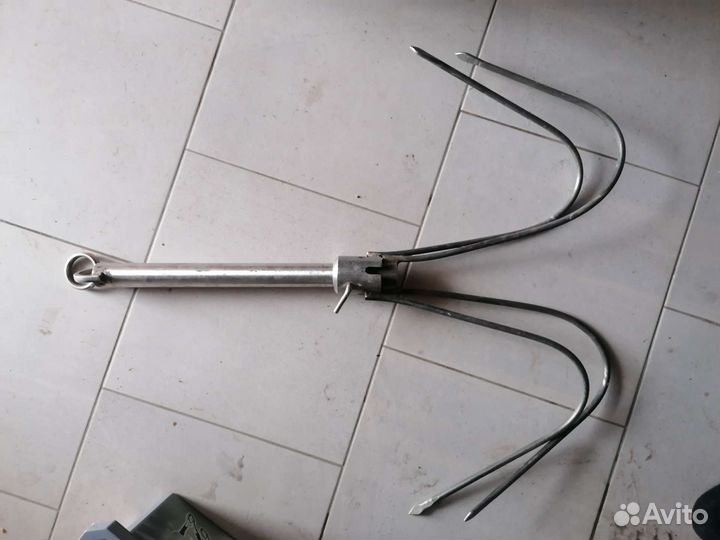 Якорь складной 7кг из нержавейки