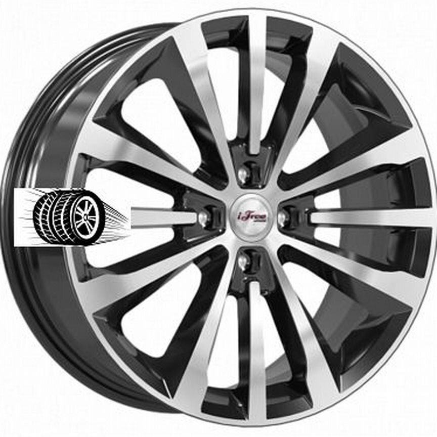 Литые диски iFree 7×R17 4×100